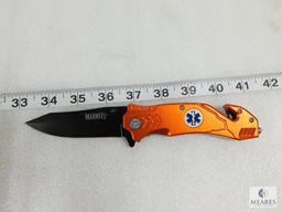 New Marbles EMT Rescue Folder with Belt Cutter and Glass Breaker