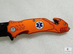 New Marbles EMT Rescue Folder with Belt Cutter and Glass Breaker