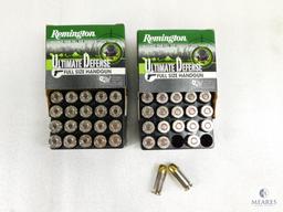 40 Rounds Remington Ultimate Defense .45 ACP Ammo. 185 Grain Hollow Point