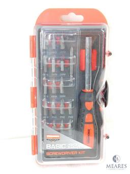 New Birchwood Casey Gunsmith Screwdriver Set In Hard Case