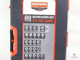 New Birchwood Casey Gunsmith Screwdriver Set In Hard Case
