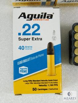 200 Rounds Aguila .22 Long Rifle Ammo. Super Extra 40 Grain Solid Point