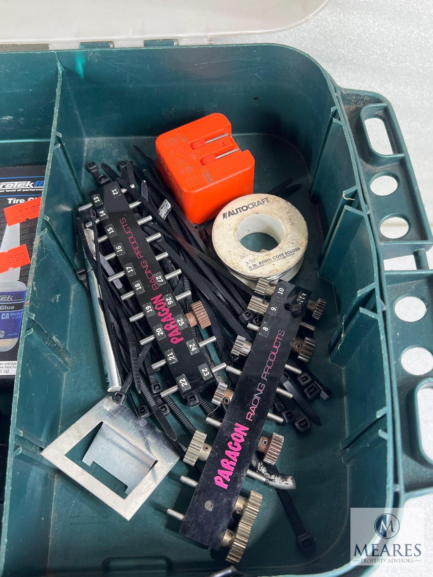 R/C Race Day Tool Chest with Parts and Accessories
