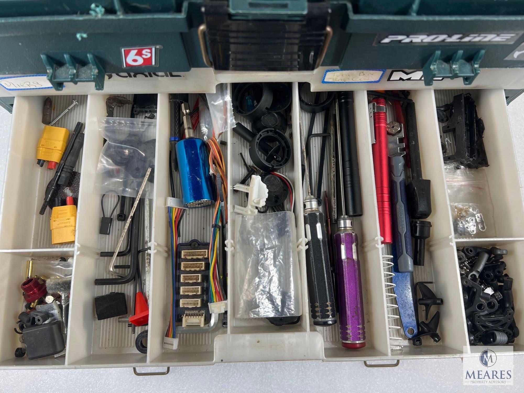 R/C Race Day Tool Chest with Parts and Accessories