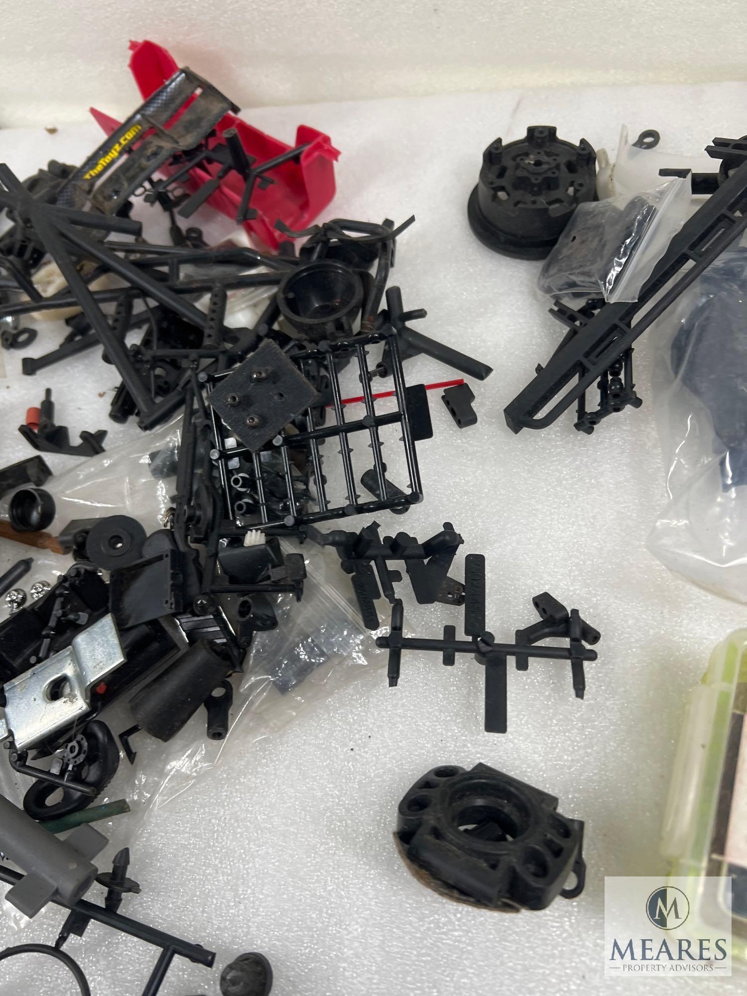 Large Lot of R/C Vehicle Parts and Accessories