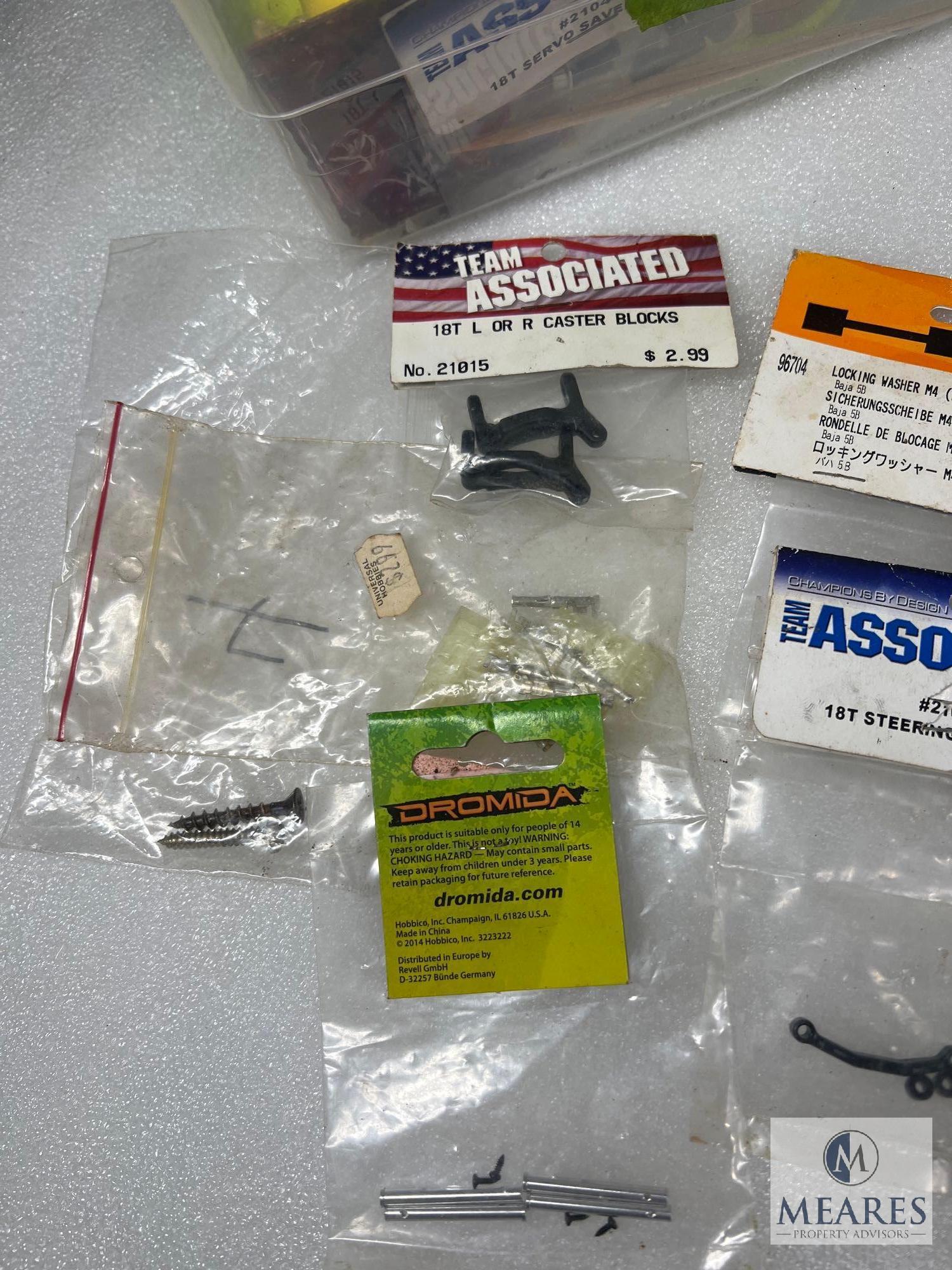 Large Lot of R/C Vehicle and Boat Parts and Accessories