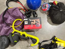 Large Lot of Exercise and Plyometrics Equipment