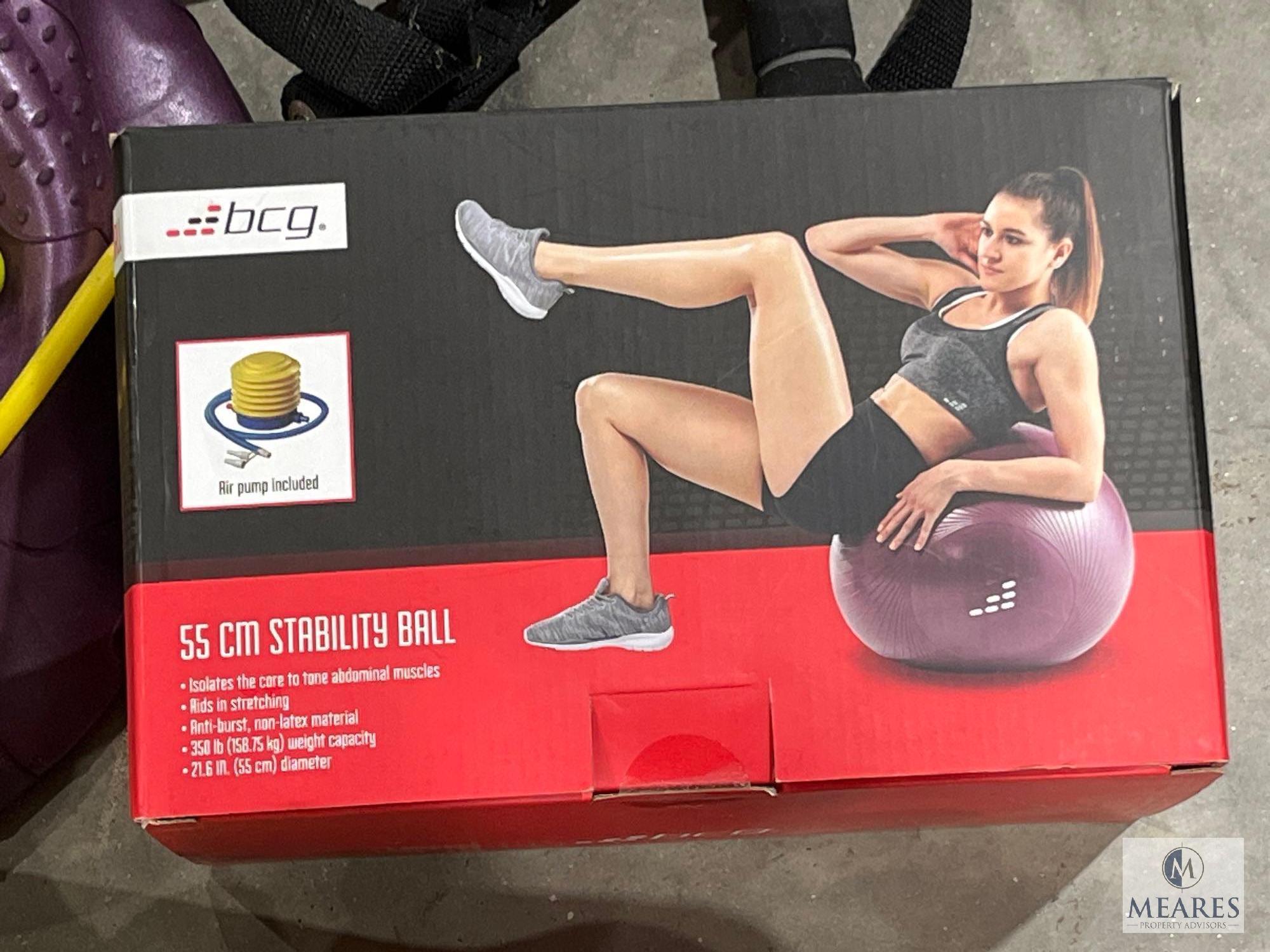 Large Lot of Exercise and Plyometrics Equipment