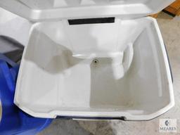 Lot of Three Coolers: Coleman and Igloo Brands