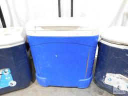 Lot of Three Coolers: Coleman and Igloo Brands