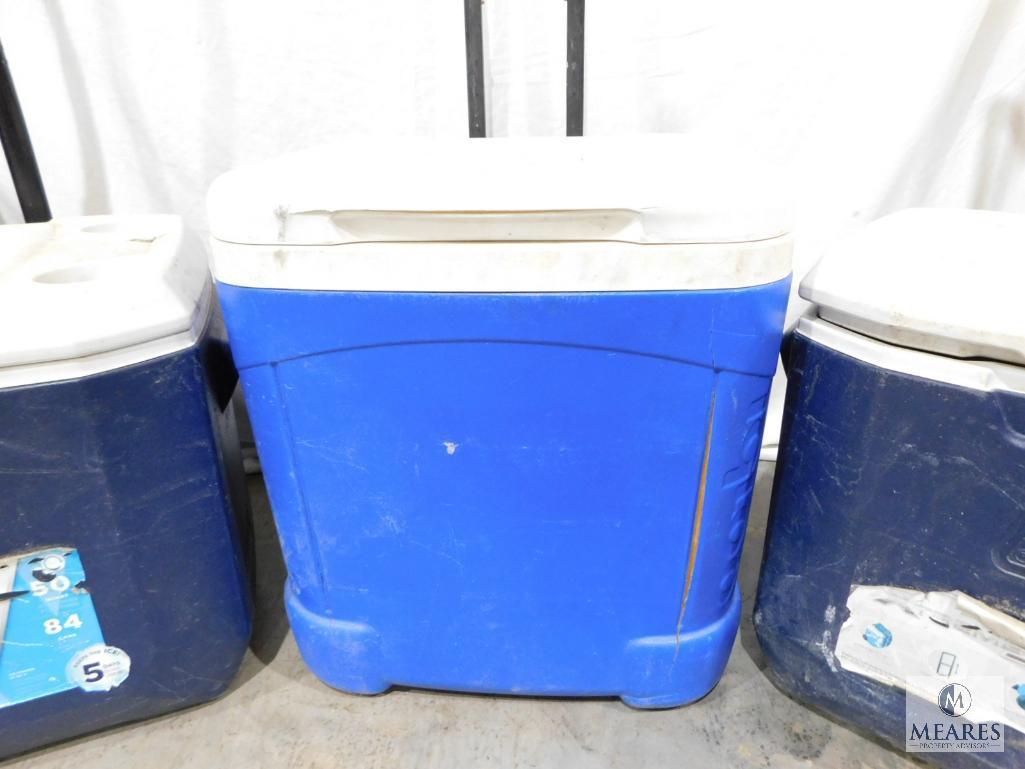 Lot of Three Coolers: Coleman and Igloo Brands