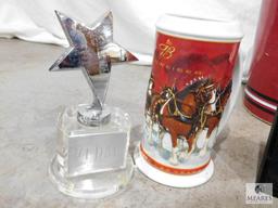 USC Gamecock Novelty Lot & Budweiser Stein