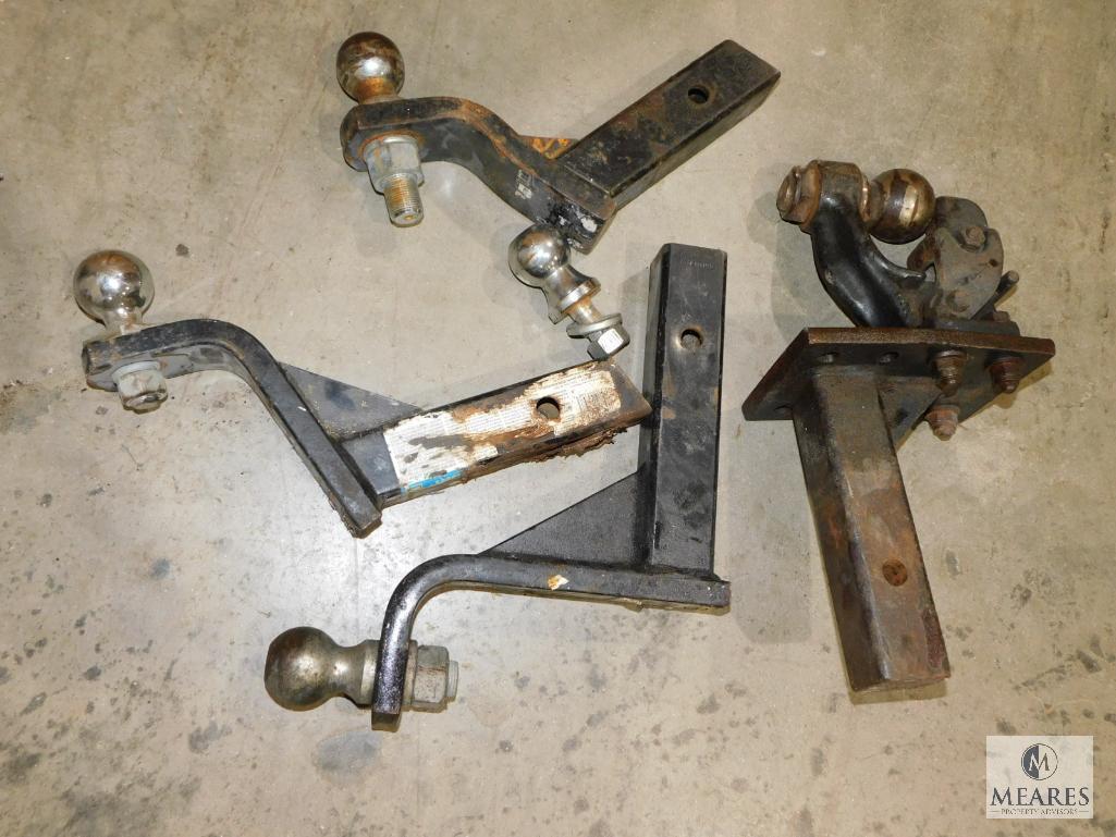 Group of Four Hitches for 2" Receivers