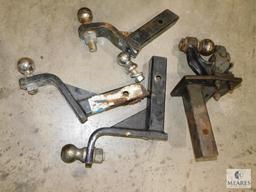 Group of Four Hitches for 2" Receivers