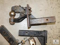 Group of Four Hitches for 2" Receivers
