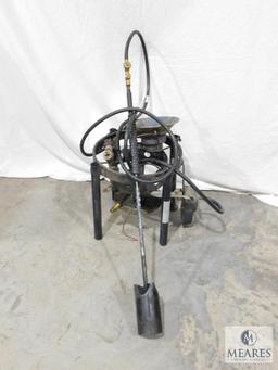 Propane Items: Grass Burner, Heater and Cooker Base