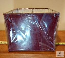 Faux Leather Retro Square Lampshade