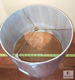Rust Drum Lamp Shade 15" x 16" x 11"