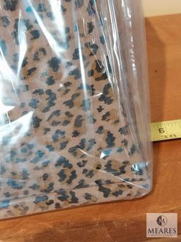 Silk-O-Lite Leopard Print Square Lamp Shade