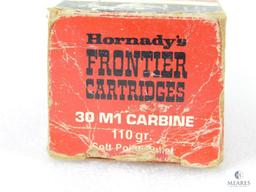 Hornady Frontier Cartridges 110 Grain Soft Points 50 Round Box