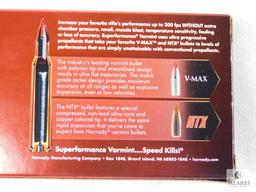 20 Rounds Hornady .223 REM 53 Grain V-Max Ammo
