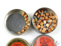 Lot Assorted .22 BB Caps Stoeger Arms and Nurnberg Brand