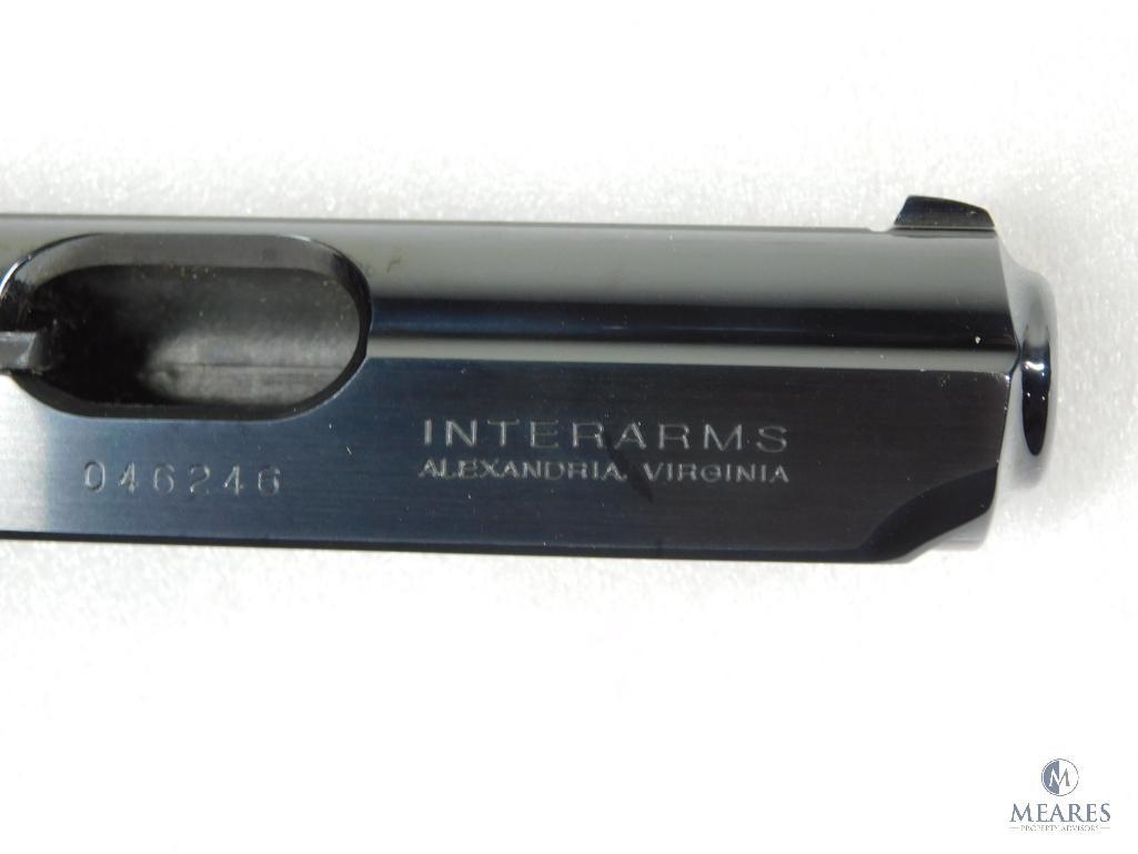 Blued Interarms Walther PPK/S Slide in Excellent Condition!