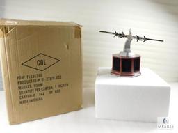New Bradford Exchange Zippo Lighter Display Model B 17 WWII Aircraft Model Plane