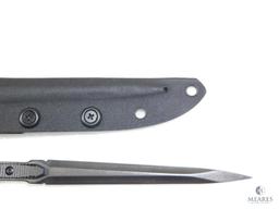 Huaao 9.5" Tactical Spike Style Fixed Blade Knife with Kydex Sheath