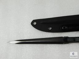 Huaao 9.5" Tactical Spike Style Fixed Blade Knife with Kydex Sheath