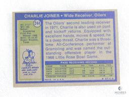 1972 Topps Charlie Joiner #244 Rookie Card