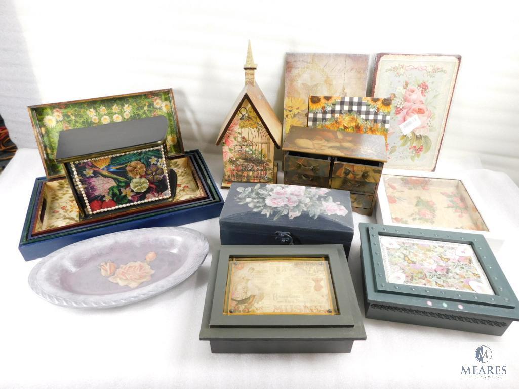Hand Painted Decorative Boxes