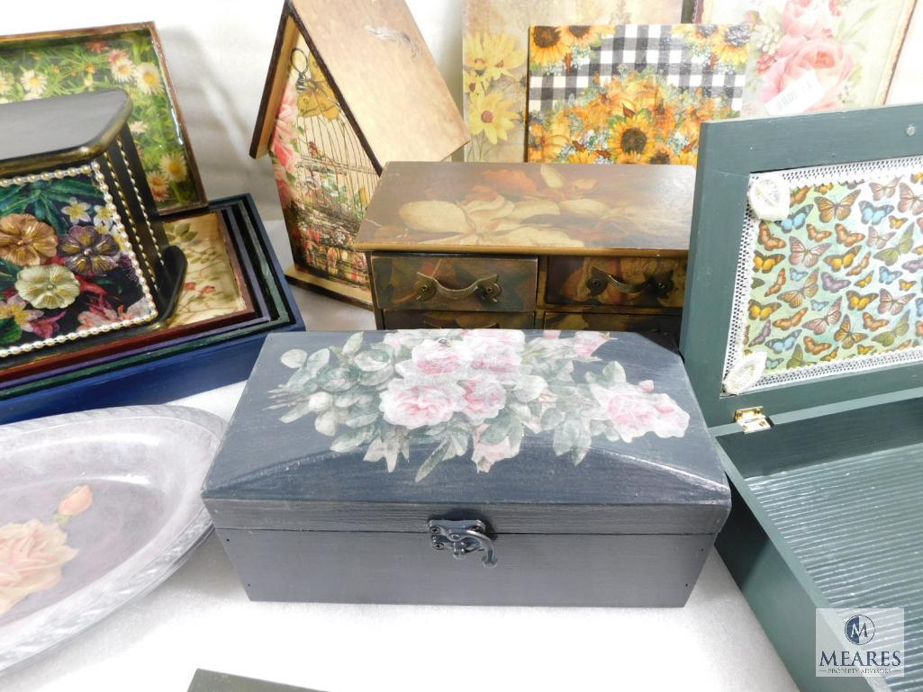 Hand Painted Decorative Boxes
