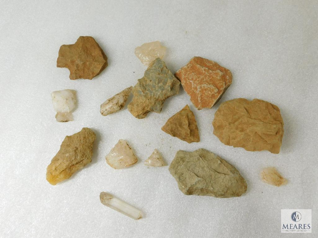 Lot of Assorted Indian Arrowheads