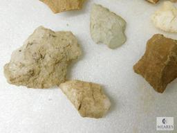 Lot of Assorted Indian Arrowheads