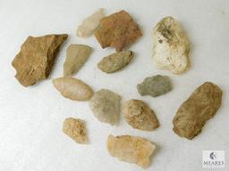 Lot of Assorted Indian Arrowheads