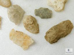 Lot of Assorted Indian Arrowheads