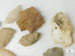 Lot of Assorted Indian Arrowheads