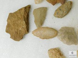 Lot of Assorted Indian Arrowheads