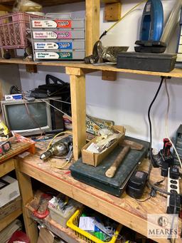 HUGE HARDWARE LOT - Contents of the Side Work Bench