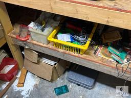 HUGE HARDWARE LOT - Contents of the Side Work Bench