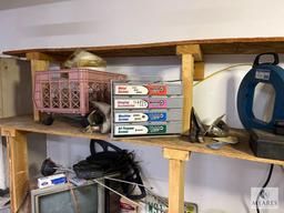 HUGE HARDWARE LOT - Contents of the Side Work Bench