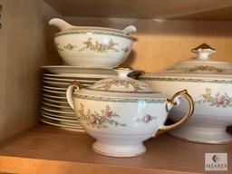 Set of Royal Embassy China, Hudson, Serving Platter with Lamb Picture