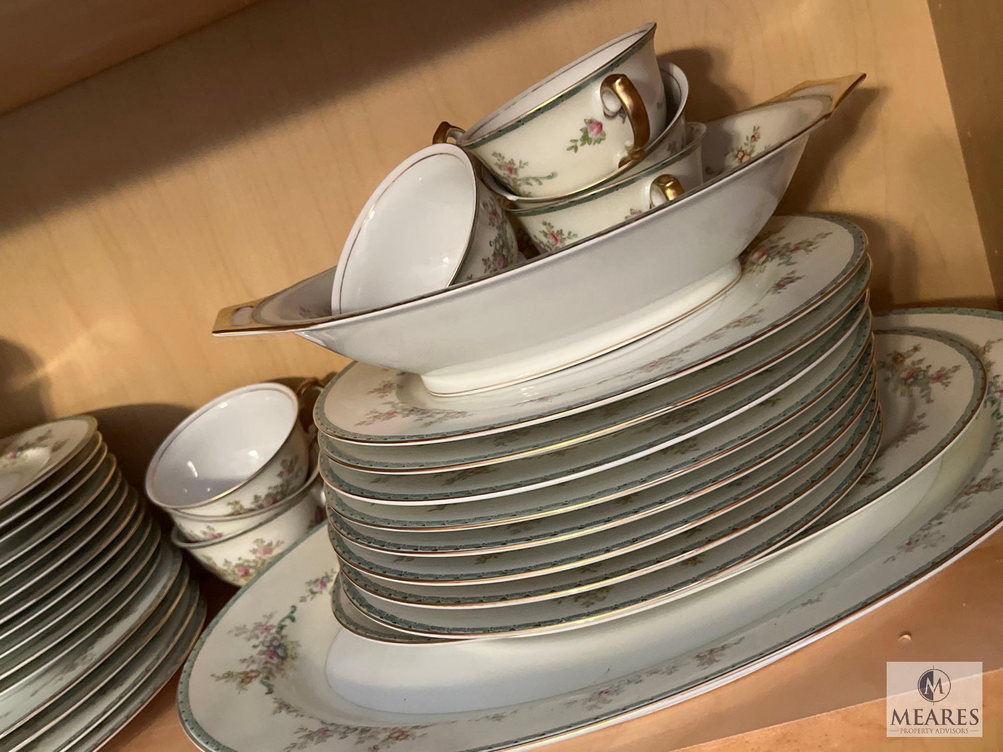 Set of Royal Embassy China, Hudson, Serving Platter with Lamb Picture