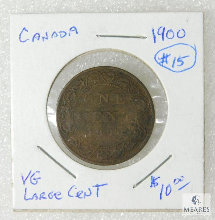 1900 Canada Large Cent, VG