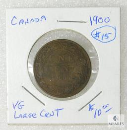 1900 Canada Large Cent, VG