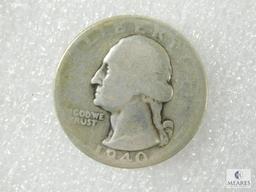 1940-D Washington Quarter, Avg. Circ.