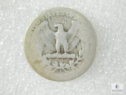 1940-D Washington Quarter, Avg. Circ.