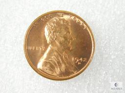 1942-D Lincoln MS 65 RD