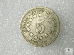 1867 Shield Nickel - VG